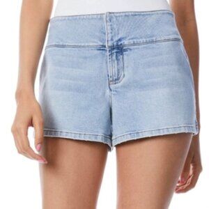 Alice + Olivia Olma Jean Shorts Size 30 Light Wash Rockstar Blue K7